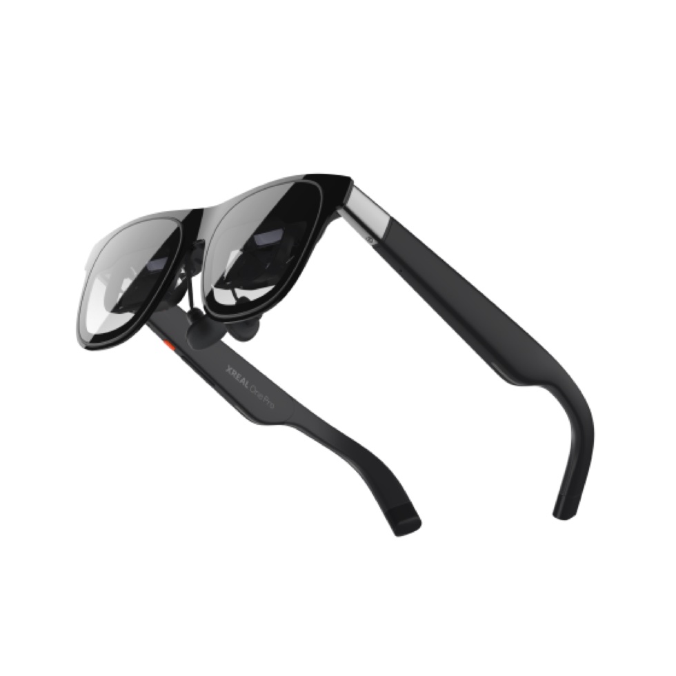 XREAL One Pro display glasses in black