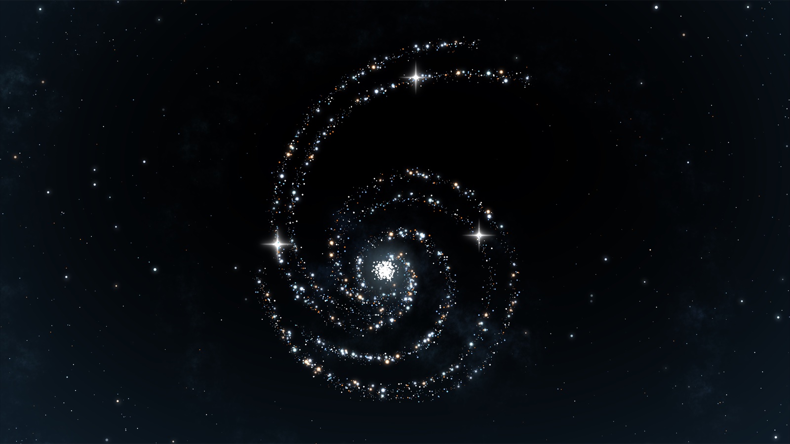 OpenAI's GPT-6 Astra launch art: a spiral of stars shaped like the number 6